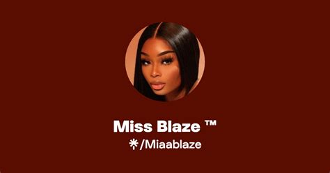 Miss Blaze ™️ 